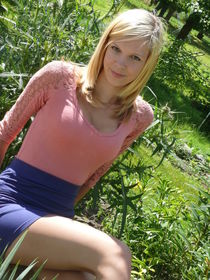 lace bra blonde breast